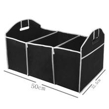 Folding Car Trunk Storage Bag Non-Woven Fabrics Stowing Tidying Bag Organizer Storage Box Container Interior Accessories 2024 - buy cheap
