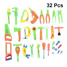 32pcs Repair Toy Role Play Learning Simulation DIY Repair Tools Pretend Play Maintenance Toy Birthday Gift For Kids Boys 2024 - buy cheap