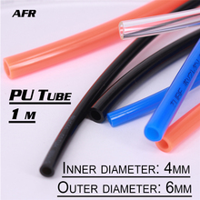 1M PU Tube PU6x4 6mmx4mm Air Hose Pipe Polyurethane Tubing OD 6mm ID 4mm high quality Pneumatic Component for Compressor 2024 - buy cheap