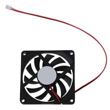 Ventilador de refrigeración con conector de 2 pines de 80mm para carcasa de ordenador, Enfriador de CPU, radiador para tarjeta de vídeo, Mini ventilador de refrigeración para Dropshipping 2024 - compra barato