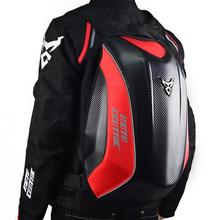 Mochila de motocicleta de carcasa dura de fibra de carbono, bolsa impermeable de tortuga de carcasa dura, estilo Kawasaki 2024 - compra barato