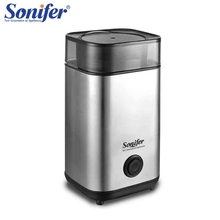 220V Original Mini Electric Coffee Grinder maker Stainless Steel Beans Mill Herbs Nuts Sonifer 2024 - buy cheap