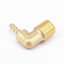 1/4" NPT Male x 3/16" Hose Barb Tail Elbow Brass Fuel Fitting Connector Adapter 2024 - buy cheap