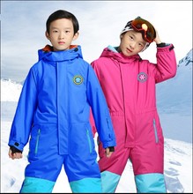 Conjunto de ropa de invierno para niño y niña, traje de nieve para esquiar al aire libre, mono, chaqueta de esquí impermeable, pantalones para 6, 8 y 10 años, 2018 2024 - compra barato