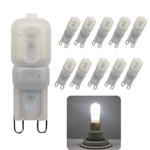 10 Pcs/lot G9 Led Corn Bulb Chandelier Lamp Spotlight 3W 110V COB 14LEDs SMD 2835 Replace 20W Halogen Light 2024 - buy cheap