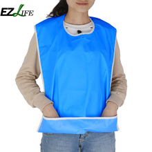 EZLIFE-babero impermeable para adultos, delantal de alta calidad para la hora del embarazo, ropa de cama ajustable, Protector de baberos, delantal de cocina ZH01499 2024 - compra barato