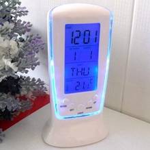 2019 LED Digital Clock Alarm Clock With Blue Backlight Electronic Despertador Gifts (Size:6.5*12.5 cm) 2024 - buy cheap