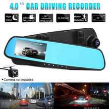 4.0 Inch 720P Full HD Car Rear View Mirror Dash DVR Dash Cam Video Recorder Len Camera Monitor Night Vision Auto Camcorder 2024 - buy cheap