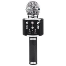 Bluetooth 4.0 Wireless Karaoke Ws858 Microphone Speaker Portable Handheld Karaoke Mic Speaker For Machine Singing Hosting KTV 2024 - buy cheap