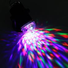 3W Sound Activated Stage Light Colorful RGB LED Magic Ball Laser Projector Auto Rotating Lamp For Christmas KTV Music Party 2024 - buy cheap