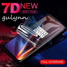 7D Защитная мягкая Гидрогелевая пленка для oneplus 6 5 5T 7 T полная защитная пленка для oneplus 6T 2024 - купить недорого