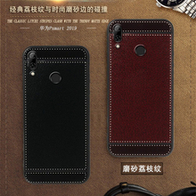 Casos para Huawei P 2019 Inteligente Caso de couro POT-LX3 iSecret LX1 AL00 6.21 polegada Preto Macio silicone para Huawei P 2019 Tampa inteligente 2024 - compre barato