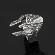 Anillo amuleto vikingo de acero inoxidable, helmlet, noridc 2024 - compra barato
