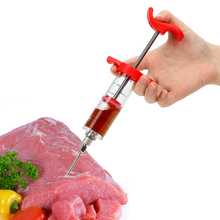 Marinade Injector BBQ Meat Syringe  Poultry Turkey Chicken Flavor Syringe  Cooking Sauce Injection Tool 2024 - buy cheap