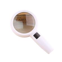 Magnifying Glass Portable Handheld LED Magnifier For Jewelry Newspaper Book Reading High Definition Eye Loupe Glass 2024 - buy cheap