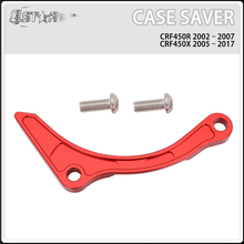 Capa de proteção para motor de motocicleta cnc, protetor de alumínio vermelho para motocicletas honda crf450r crf 450r 2016-2018 crf450x crf 450x 2010-2019 2024 - compre barato