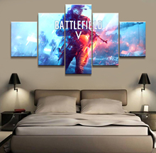 HD Printed battlefield 5 Game scenario Painting 5 piece Canvas art Print room decor print poster picture canvas 2024 - buy cheap