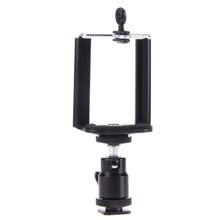 360 Degree Camera Tripod Flash Bracket Mount 1/4 Adapter Ball Head with Phone Holder High Quality Mini Tripod Ball Head 2024 - buy cheap