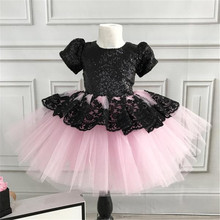 2019 New Fashion Lace Baby Girl Dress 6M to 6 Years Baby Girls Birthday Dresses Vestido Formal party princess Children dress 2024 - buy cheap