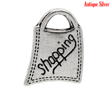 DoreenBeads 30PCs Funny Shopping Bag Charms Pendants 11*15mm (B00504), yiwu 2024 - buy cheap