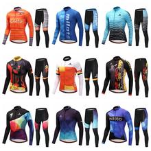 Cycling jerseys men Summer Spring long sleeve Jersey Pants Set Maillot ciclismo road riding shirt bicycle cycling clothing 2024 - buy cheap