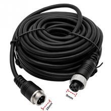 1 шт., Удлинительный кабель для автомобиля, 4pin, камера, видео провод, камера заднего вида 2024 - купить недорого