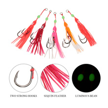 5Pcs Fish Bait Squid Skirts Trolling Artificial Softbody Fishing Lure 13cm 30g Tackle Tuna Marlin Tuna Baits Leurre Jigging Rigs 2024 - buy cheap