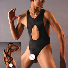 Sexy homens tanga roupa interior bodysuit corpo shaper macacão corset masculino jockstrap bodysuit pijamas tanga hombre 2024 - compre barato
