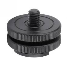 Hot Cold Shoe Mount Adapter 1/4inch-20 Tripod Screw to Flash Hot Shoe for DSLR Camera 2024 - buy cheap