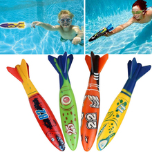4 Pcs Rubber Swimming Pool Toys Diving Sport Outdoor Toypedo Bandits Play Water Fun Pool Fun Toys Games 2024 - buy cheap