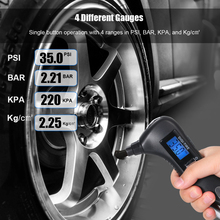 Medidor de presión de neumáticos Digital TPMS, Inflador de neumáticos, linterna, interruptor de ventana, cortador de cinturón de seguridad, emergencia 2024 - compra barato