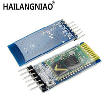 50pcs/LOT HC05 HC-05 JY-MCU anti-reverse, integrated Bluetooth serial pass-through module, HC-05 master-slave 6pin 2024 - buy cheap