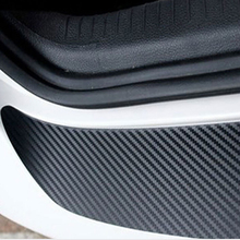 108x7cm Carbon Fiber Rear Bumper Sticker Trim Protector For VW Golf MK6 GTI R20 Car-Styling Sticker And Decals 2024 - buy cheap