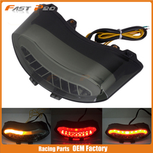 Luz de freio e seta para motocicleta, luz traseira para velocidade tripla r 2008 2009 2010 daytona 675 05 06 07 08 09 10 2024 - compre barato