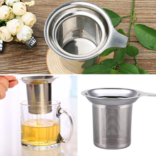 Colador de té de malla inoxidable reutilizable, Infusor de té, tetera, filtro de especias, accesorios de cocina 2024 - compra barato