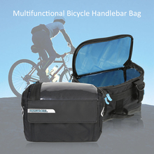 Многофункциональная велосипедная сумка на руль для велосипеда, сумка-корзина, передняя трубка, карман для спорта на открытом воздухе, сумка на плечо 2024 - купить недорого
