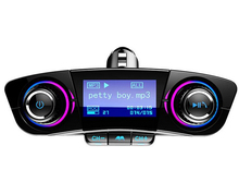 New FM Transmitter Aux Bluetooth Handsfree Car Audio MP3 Charger USB 2024 - buy cheap