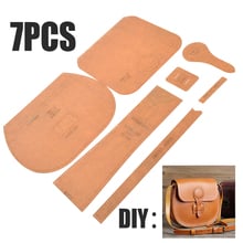 7pcs/Set Leather Craft Template Acrylic DIY Stencils Shoulder Bag Handbag Pattern Stencil for Leather Handcrafts Lovers 2024 - buy cheap