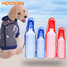 HOOMIN 250/500 ML Portable Dog Travel Water Bottle Pet Dispenser Dog Cat Drinking Water Feeder Outdoor Pet Puppy Bowl 2024 - buy cheap