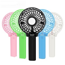 Electric Personal Fans Fold able Hand Fans Battery Operated Rechargeable Handheld Mini Hand Bar Desktop Fan 2024 - buy cheap