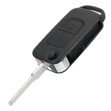Mayitr-carcasa plegable para llave de coche, carcasa para mando a distancia, 2 botones, para Mercedes Benz W168 W202 W203 W210 W461, 1 ud. 2024 - compra barato