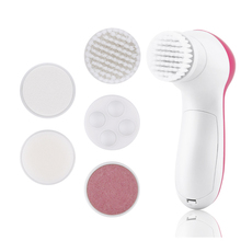 5 In 1 Electric Facial Cleanser Brush Wash Face Cleaning Machine Pore Acne Cleaner Body Cleansing Massage Skin Care Beauty 2024 - buy cheap