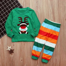 Conjunto de roupas para bebês meninos e meninas, 2 peças, camiseta + calças, outono, agasalho esportivo 2024 - compre barato
