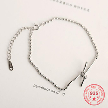 Factory Price 100% 925 Silver Fashion Minimalism Delicate Retro Beads Chain Bracelets Fine Jewelry for Female 2024 - buy cheap