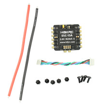 HAKRC 15A 20A 30A 35A 40A 50A BLHeli-S 4 в 1 ESC электрический регулятор скорости 3-6s LiPo для FPV гоночного дрона RC Multirotor 2024 - купить недорого