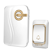 Cacazi Wireless Doorbell Battery-Operated 200M Remote Waterproof 1 Transmitter 1 Receiver 36 Rings Door Chime Cordless Bell 2024 - buy cheap