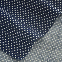 White Dot Design Blue Cotton Fabric Desk Patchwork Clothing Doll DIY Scrapbooking Sewing Crafts Decoration Cloth CM Home Textile 2024 - купить недорого