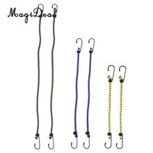 6pcs Durable Bungee Cord with Carabiner Hook Heavy Duty Straps Strong Elastic Rope Shock Cord Tie Down Set Outdoors 2024 - buy cheap