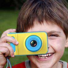 Детская цифровая фотокамера, маленькая зеркальная фотокамера, Спортивная, с героями мультфильмов, подарок на день рождения, розовый, синий, подарки для детей 2024 - купить недорого