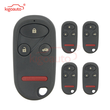 Kigoauto 5 pçs kobutah2t 4 botão 315mhz para honda accord 1998 1999 2000 2001 2002 remoto carro chave fob 2024 - compre barato